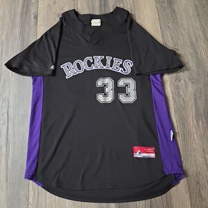 Majestic Colorado Rockies Jersey XL